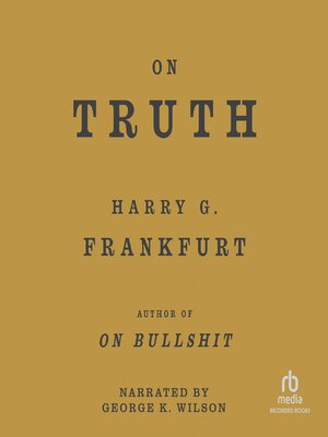 cover image of On Truth